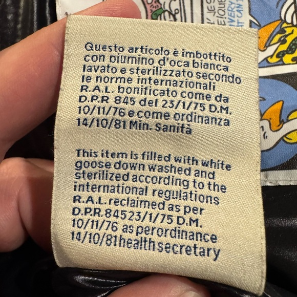 Moncler Men's Dark Gray Puffer Vest - Picture 7 of 8